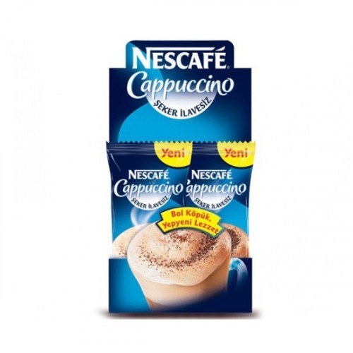Nescafe Cappucino Sekersiz 10,5 Gr x 18 Adet
